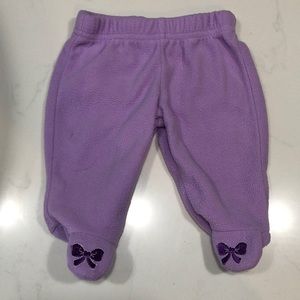 Newborn girl pants